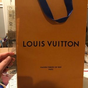 Louis Vuitton long paper bag